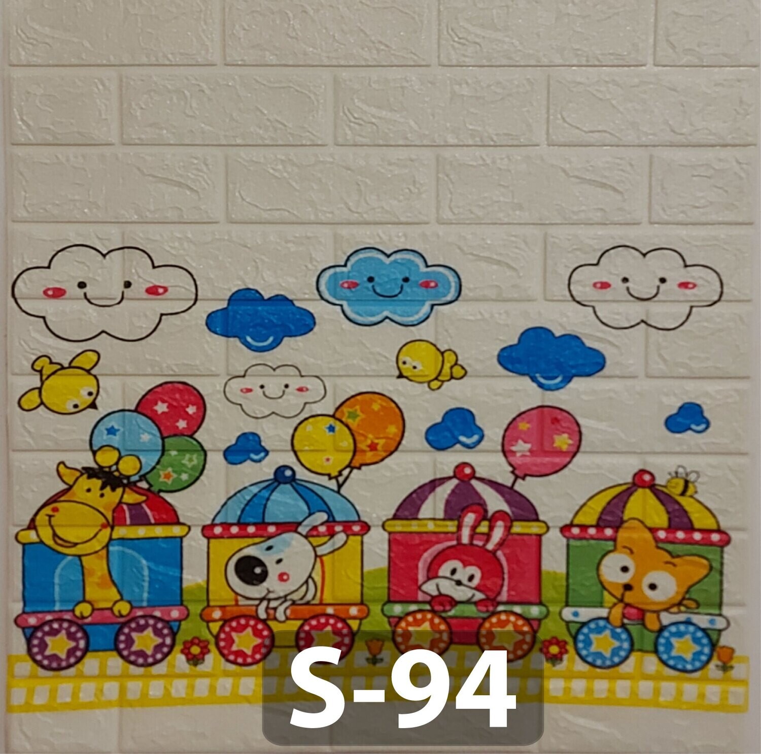 REVESTIMIENTOS 3D AUTOADHESIVOS INFANTILES VARIOS DISEÑOS