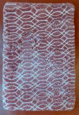 Alfombra Peluda Shaggy Rosada 1.5 X 1.0 Mts Calidad Premium