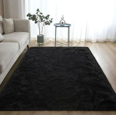 Alfombra Peluda Shaggy 2.0 x 1.4 Mts Calidad Premium