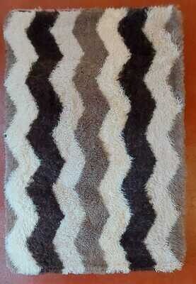 Alfombra Peluda Shaggy 2.0 x 1.4 Mts Calidad Premium
