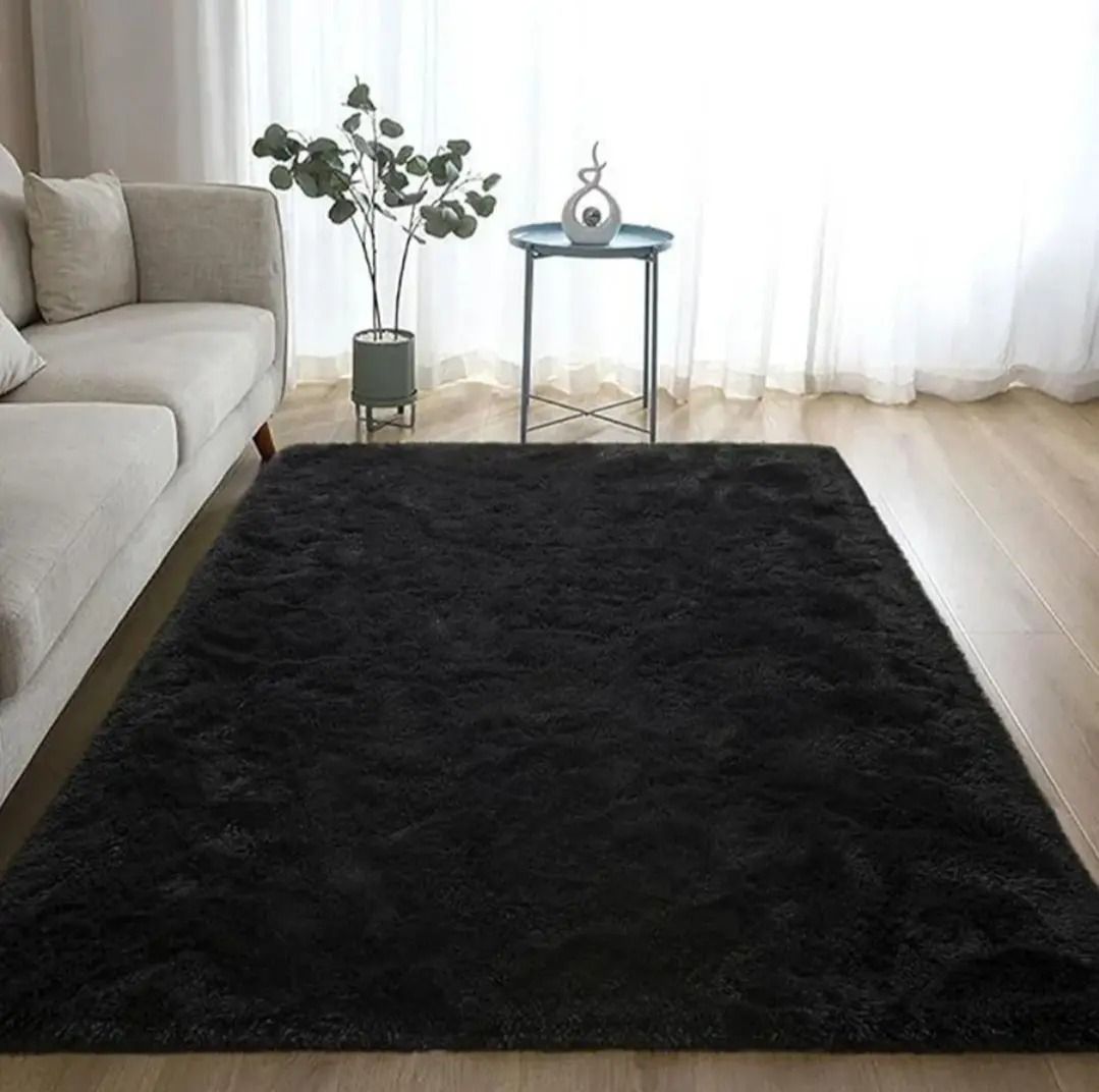 Alfombra Peluda Shaggy 1.5 x 1.0 Mts Calidad Premium