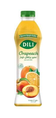 Dili Natural Orange Peach juice 1 L