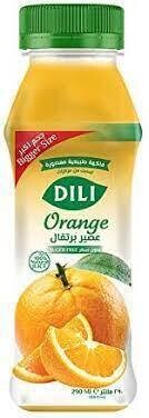 Dili Natural Orange with Sugar juice 290ml