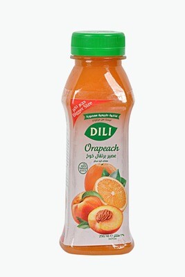 Dili Natural Orange Peach Juice 290ml