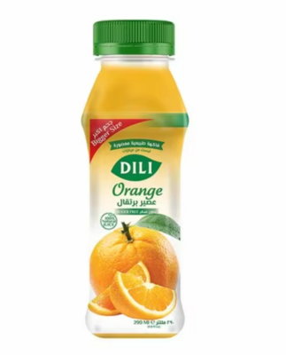 Dili Natural Orange Sugar-Free juice 290ml