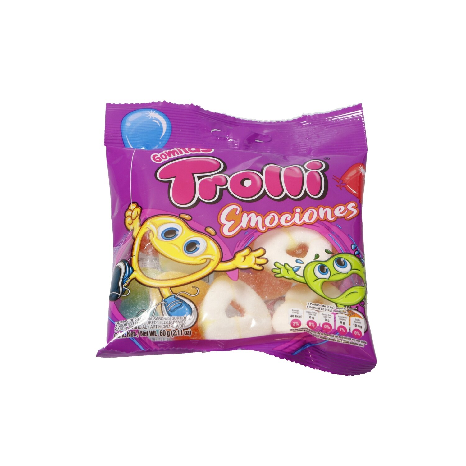 gomitas emociones - trolli x60g