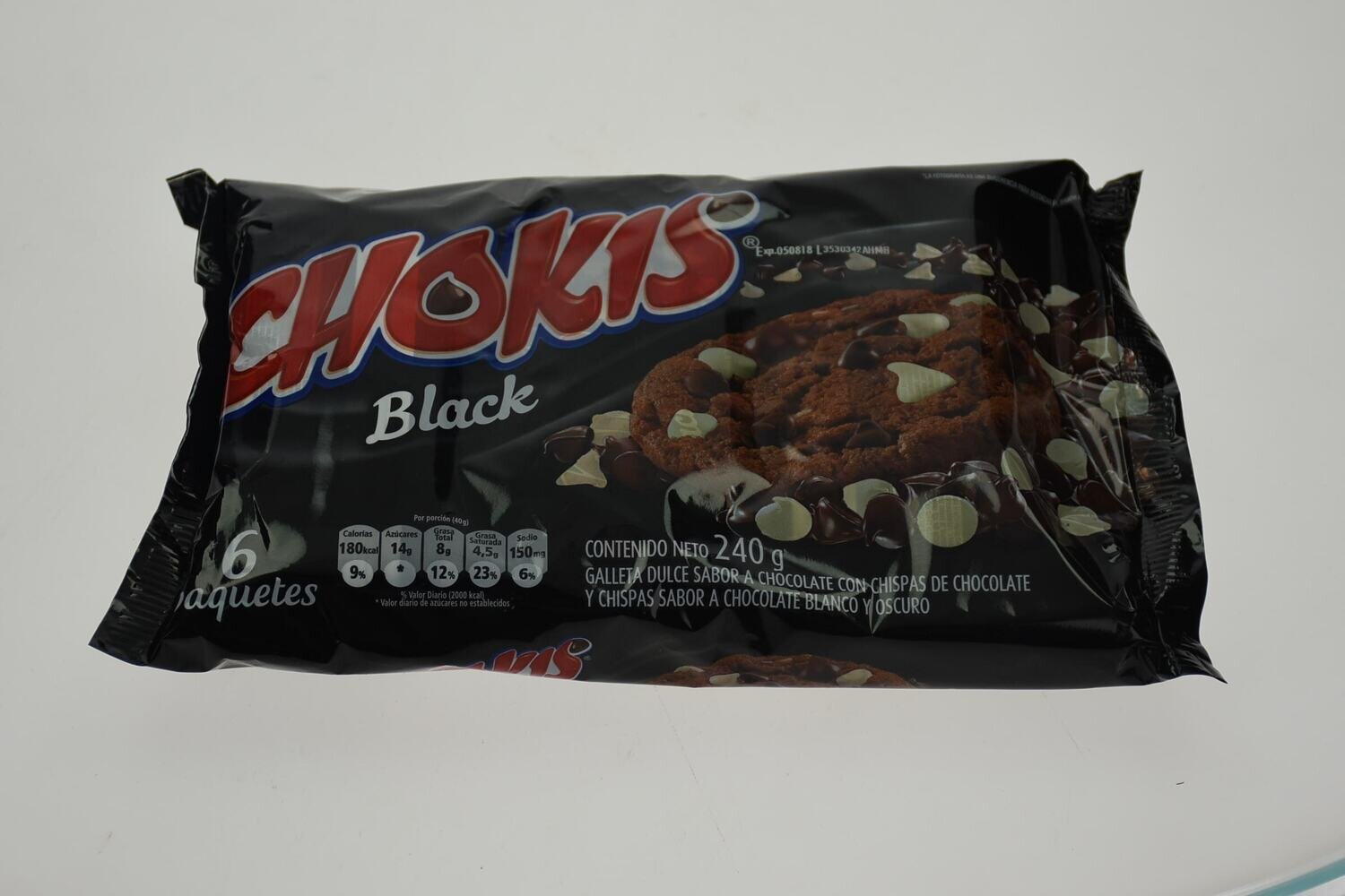 chokis black - paquete x 6