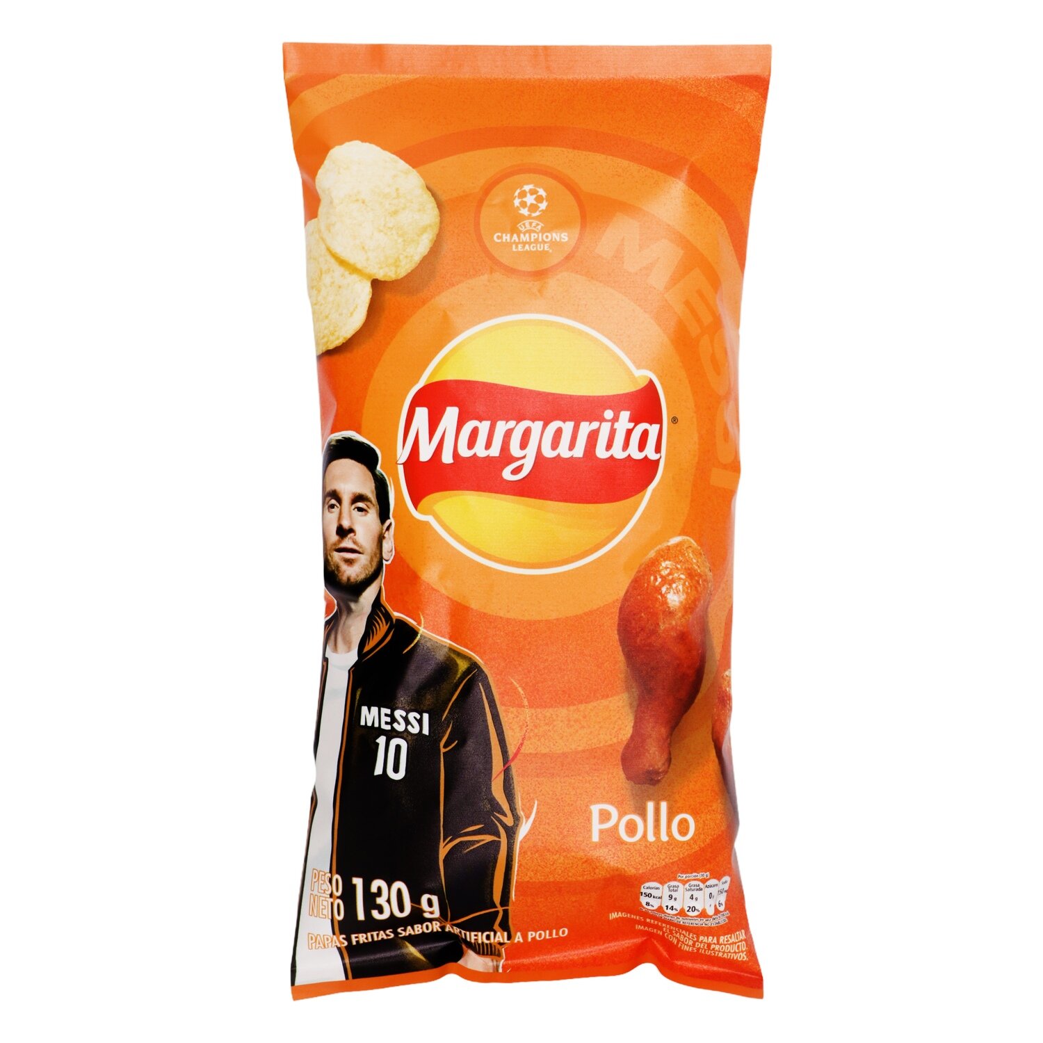 papas margarita pollo 130g
