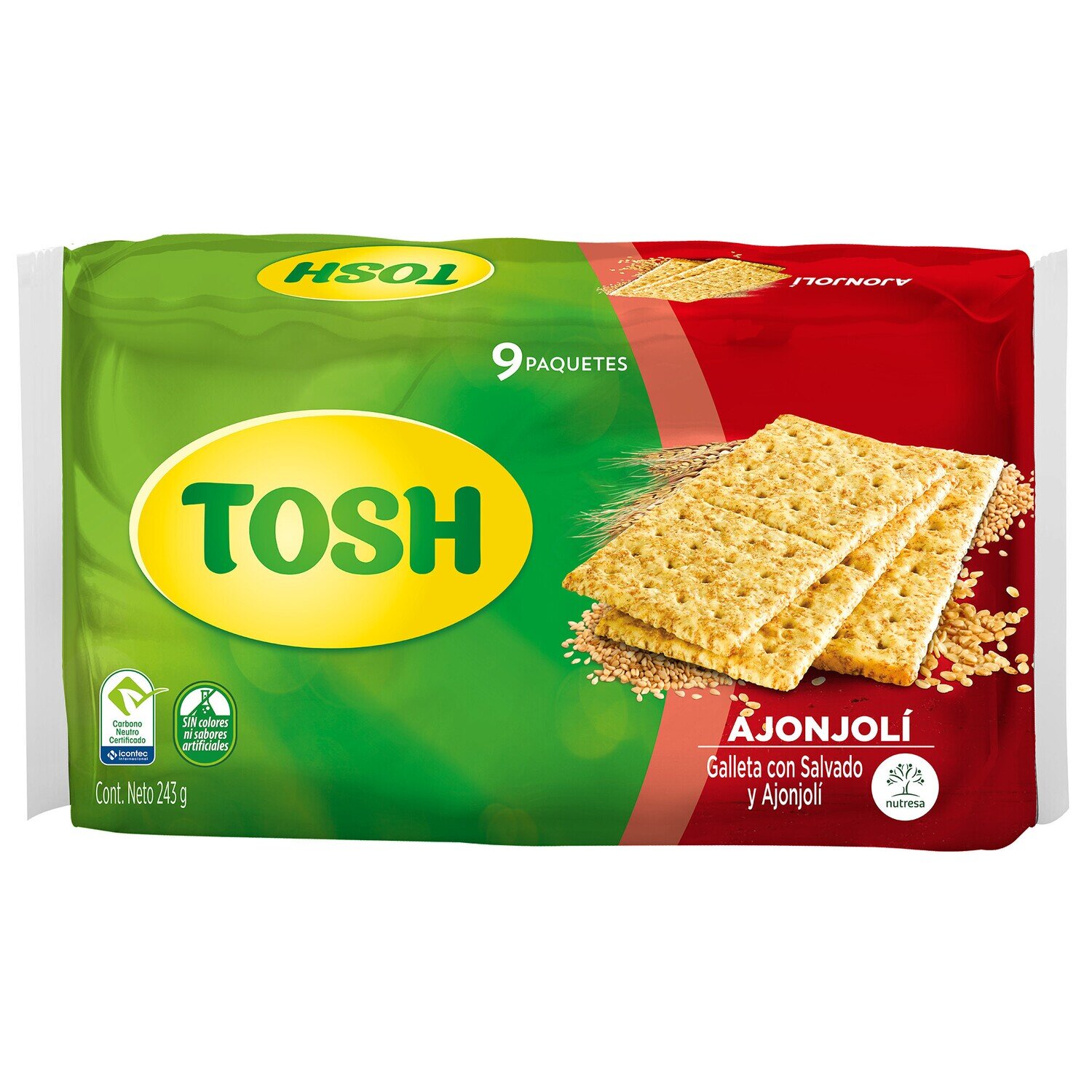 tosh ajonjoli x 9