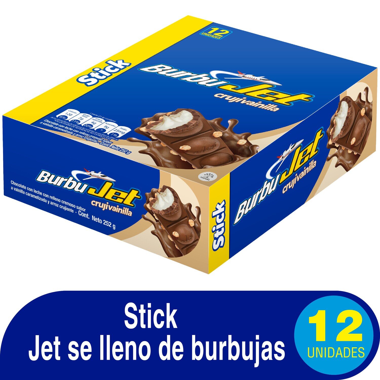 BURBUJET X 12 UND