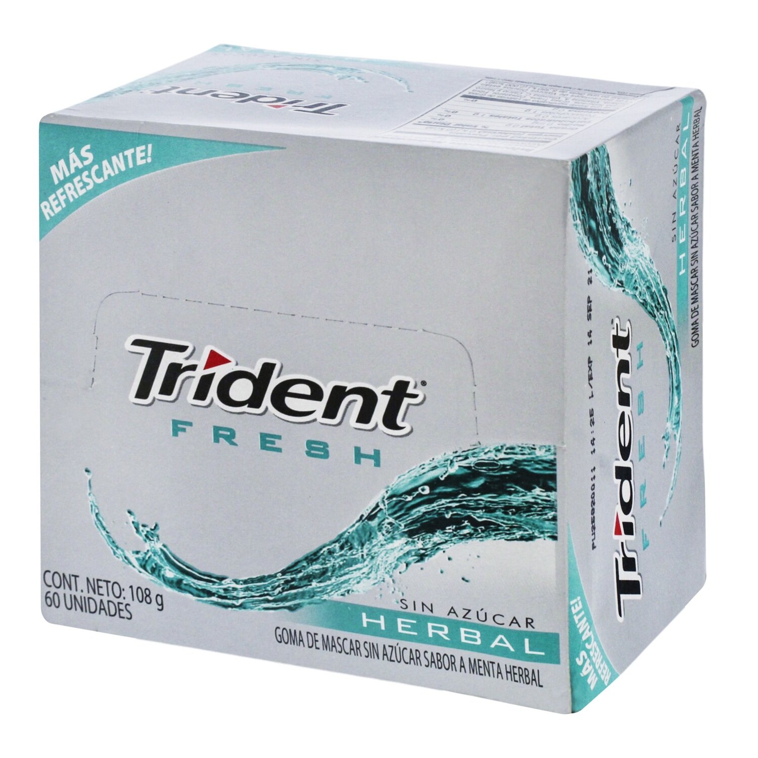 Trident 1s Fresh Herbal 2g - Caja x60Unidades