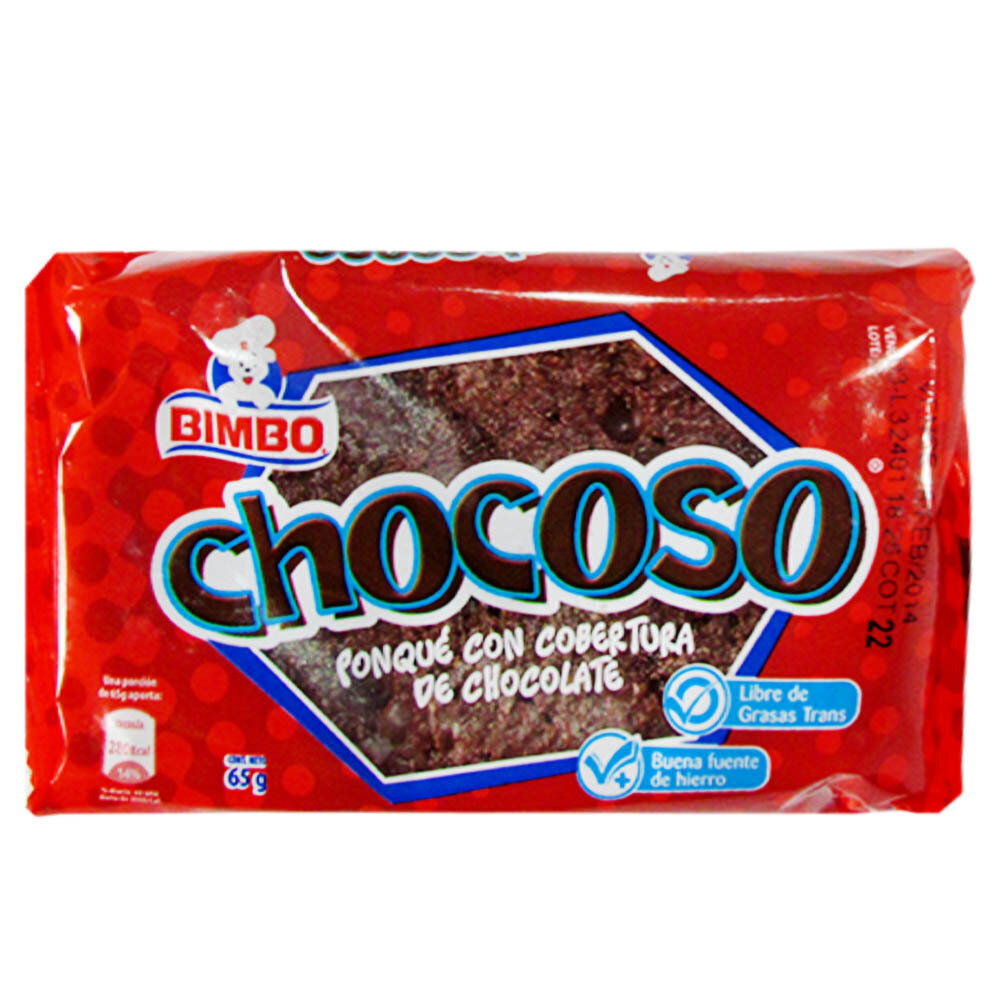 chocoso unidad bimbo