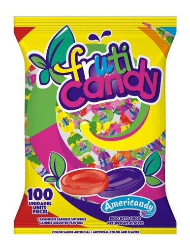 fruti candy x 100und
