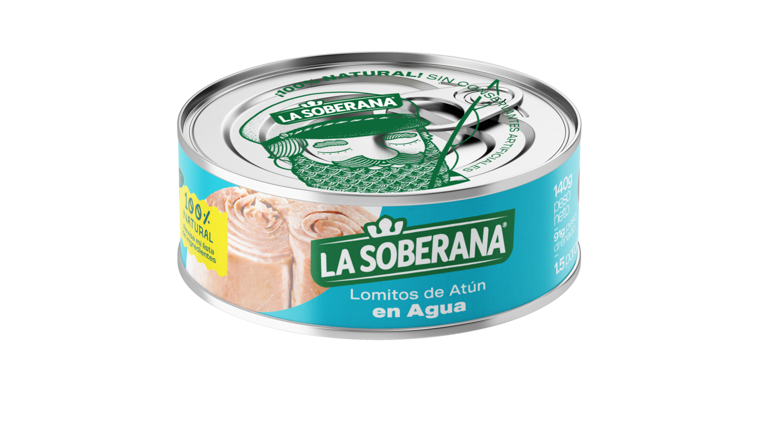 Atún Lomitos En Aceite - La Soberana - Lata 170 g