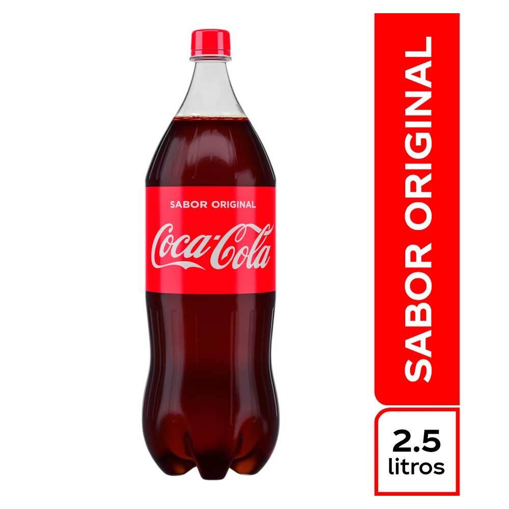 Coca Cola original   - Coca Cola   - Botella pet 2500 ml