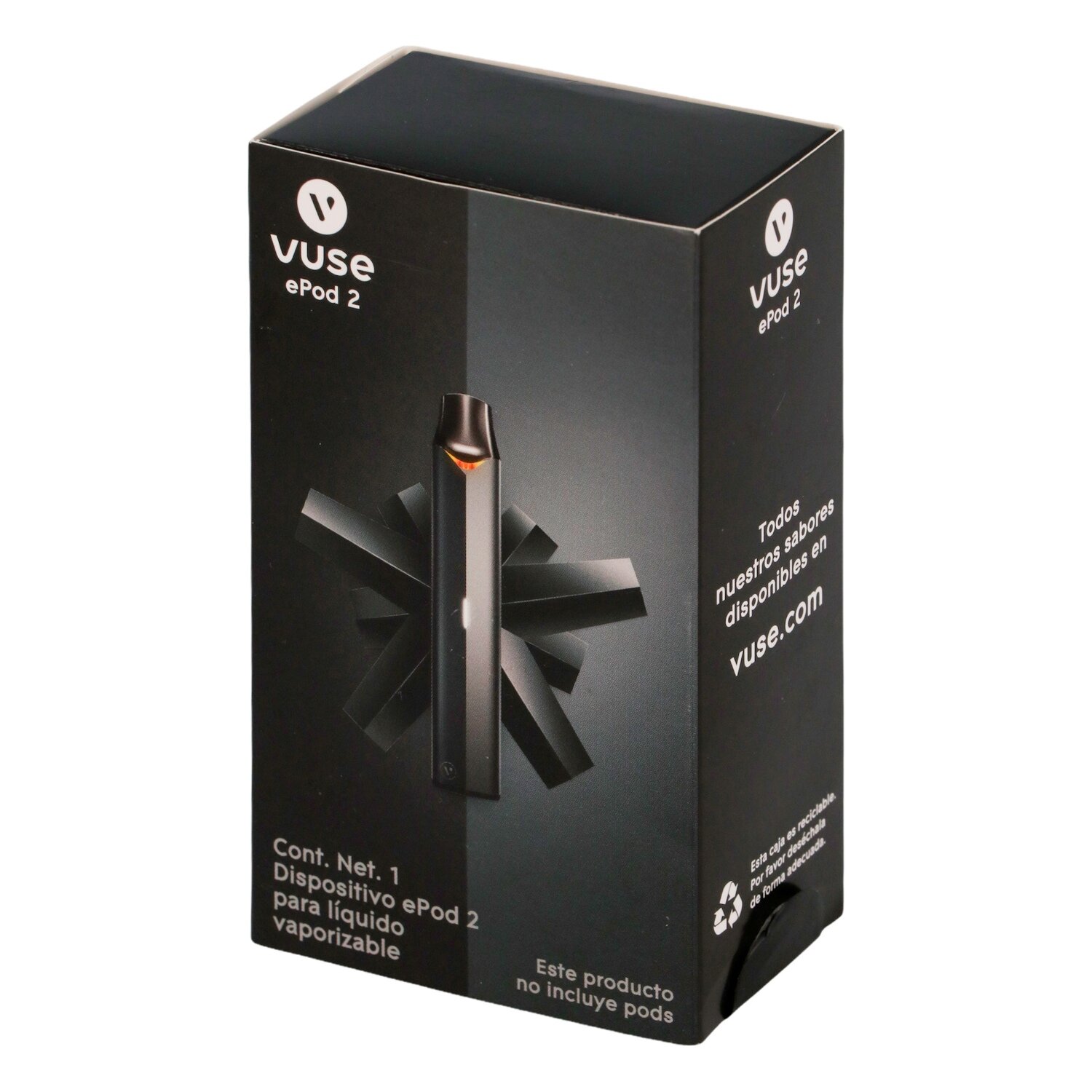 Epod 2 kit básico black - VUSE - Caja 1 ud.