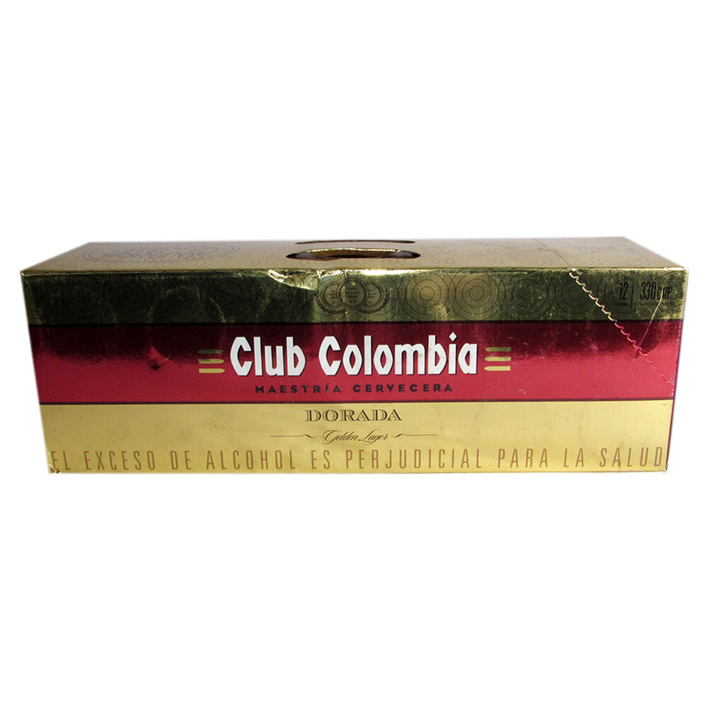 Cerveza  Club Colombia Dorada - Club Colombia - BANDEJA x24 Latas 330 ml
