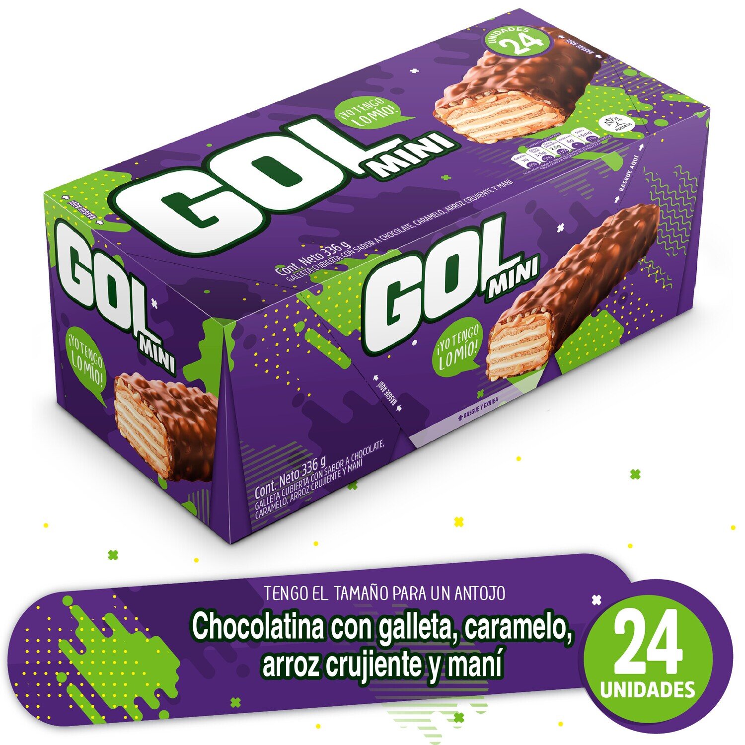 gol mini - caja x 24 und