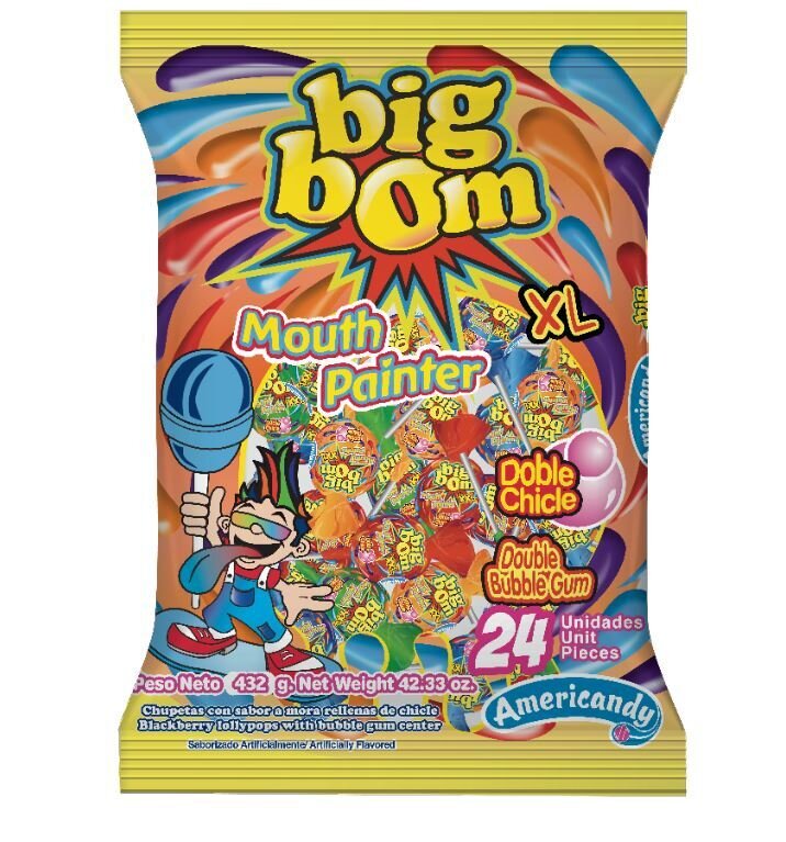 Chupeta Surtido - Big Bom - Bolsa 24 uds.