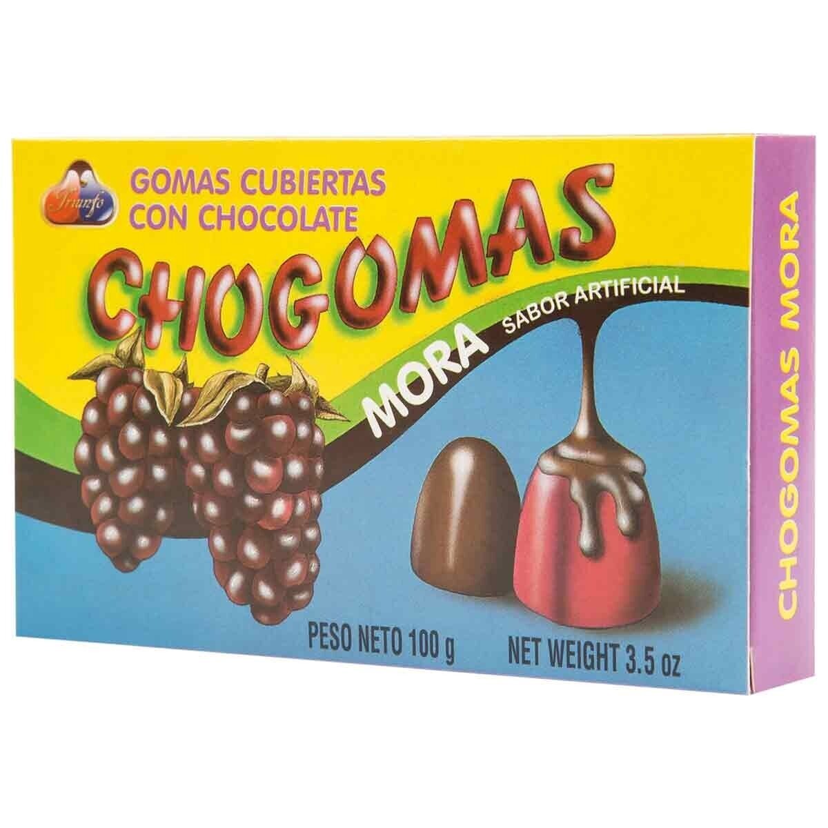 chogomas sabor mora - 100 g