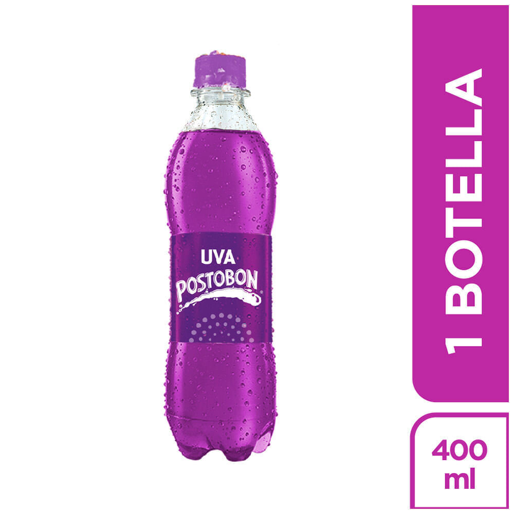 gaseosa uva - postobon 400ml