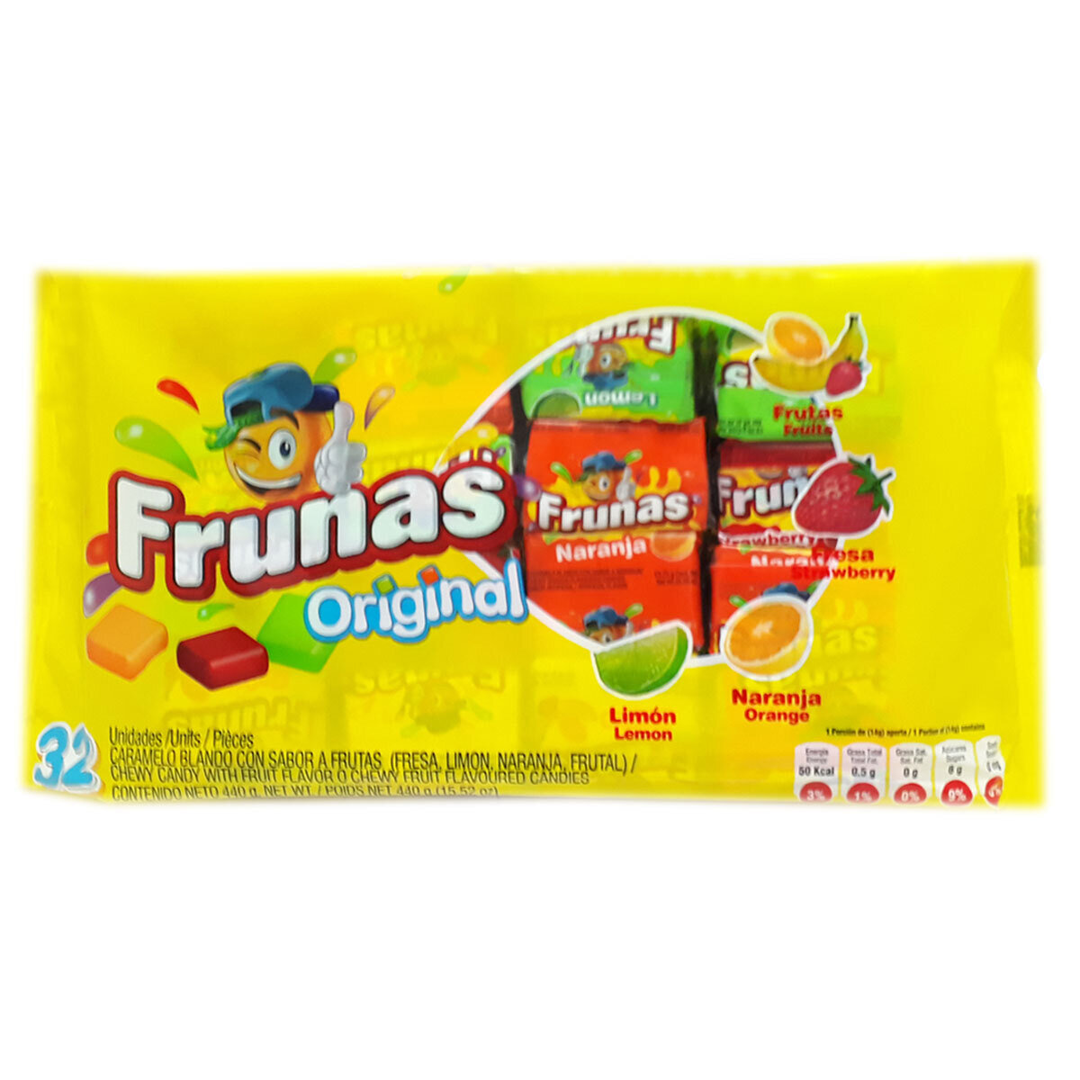 Frunas Cubo Surtido - Bandeja 32 uds.