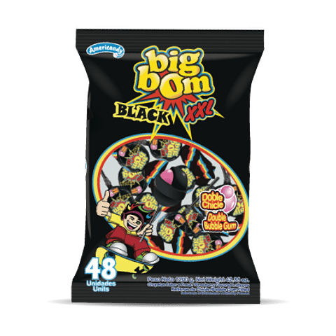 big bom - xxl black - 48 und