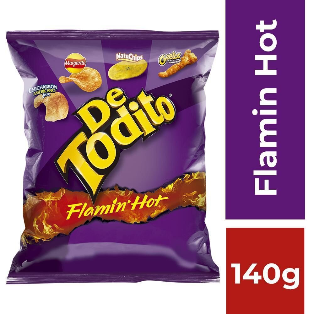 De Todito Flamin&#39;hot x50gr