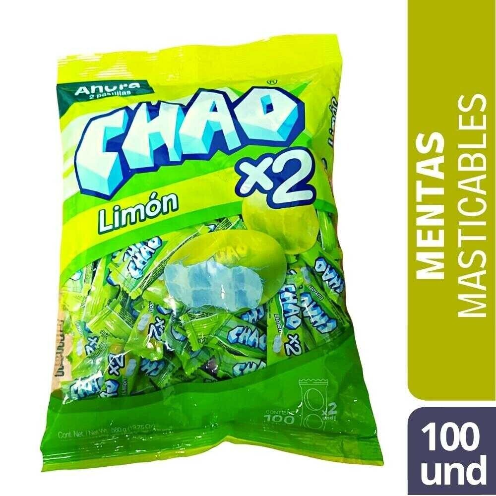 Menta LimÃ³n - Chao - Bolsa 100 uds.