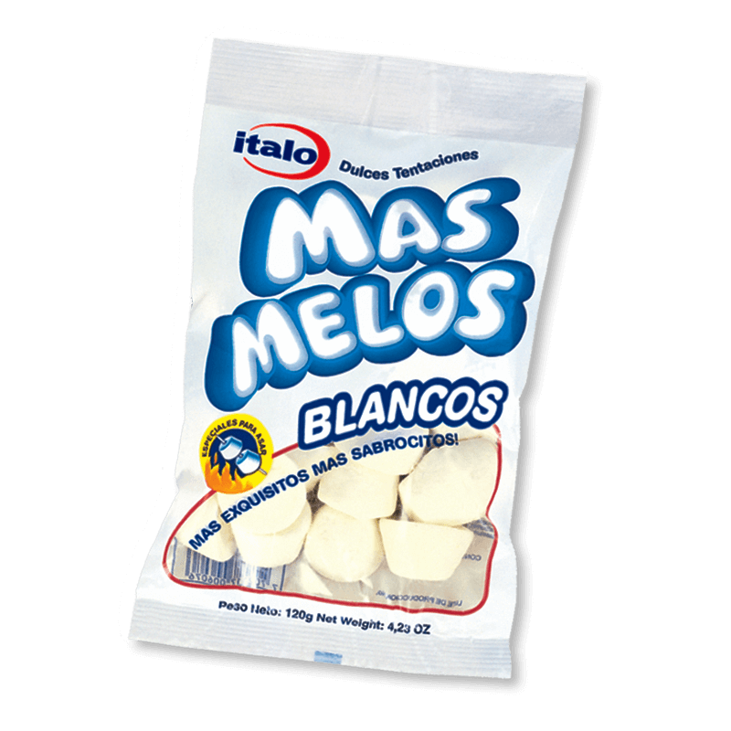 masmelos blancos 120 gramos