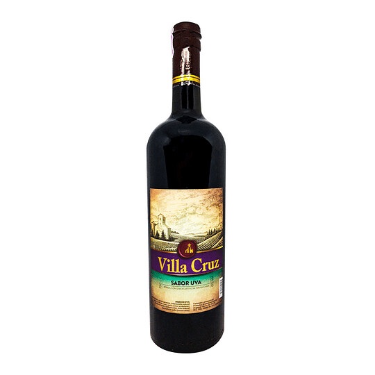 vino villa cruz uva  0* botella