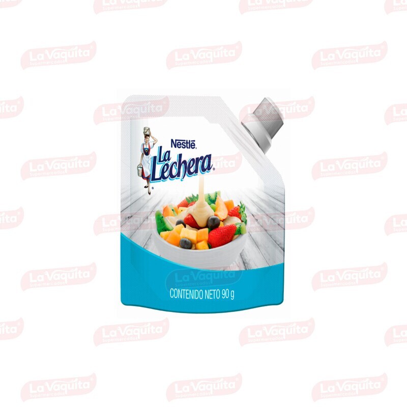 Leche condensada La Lechera Doypack x 90 g