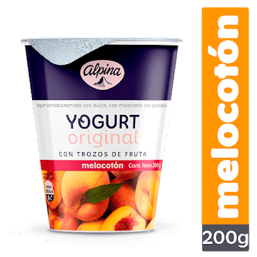 Yogurt Original X200g Melocoton
