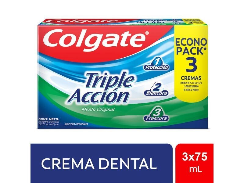 Colgate Triple Accion X3