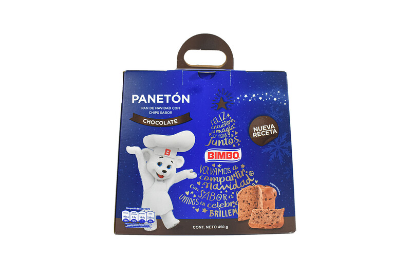 paneton de chocolate x450g