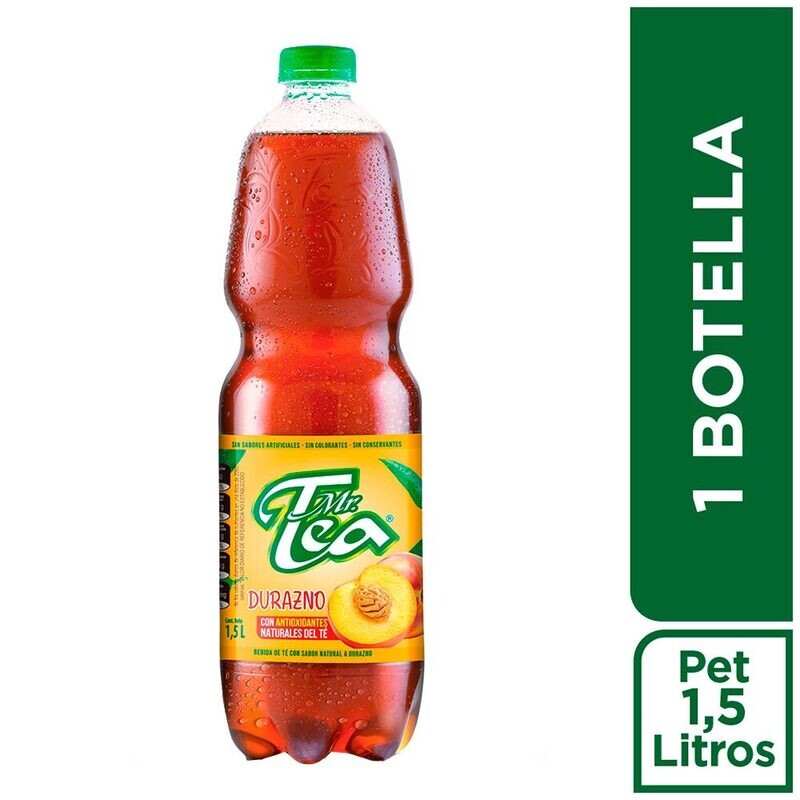 Te durazno - Mr Tea - Botella pet 1500 ml