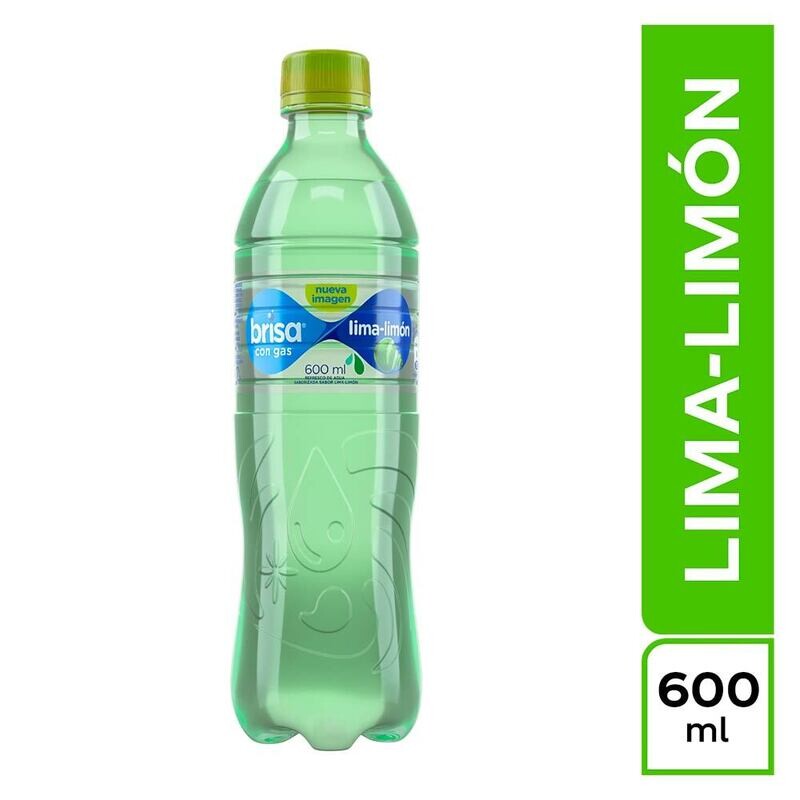 Agua saborizada lima limón - Brisa - Botella pet 1500 ml