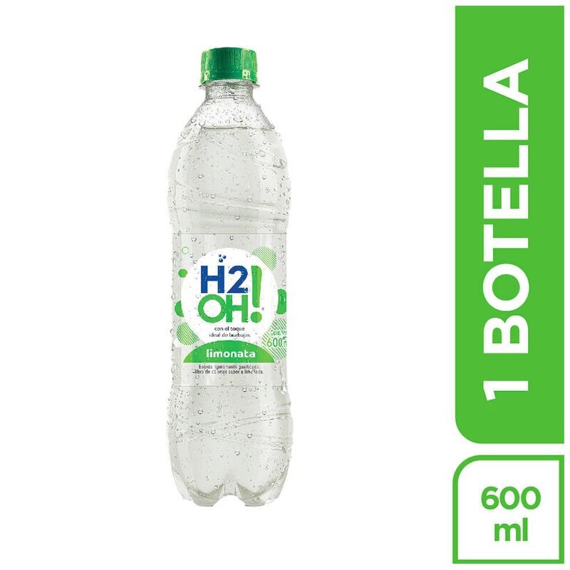 Agua limonata - H2OH - Botella pet 600 ml