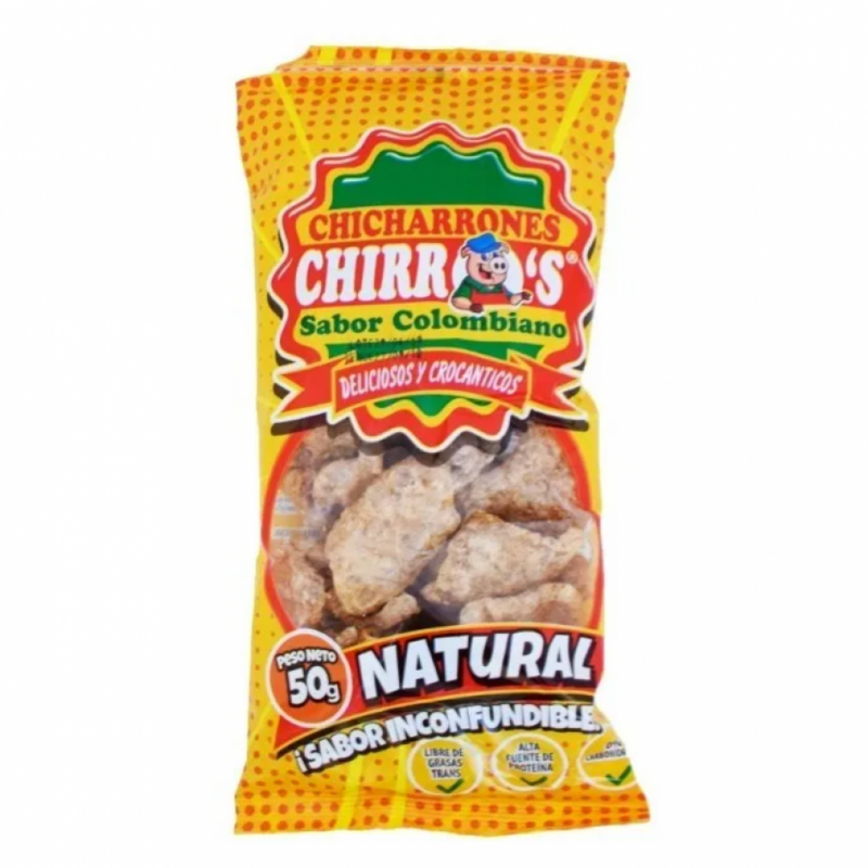 chicharrones porkys 50 gramos