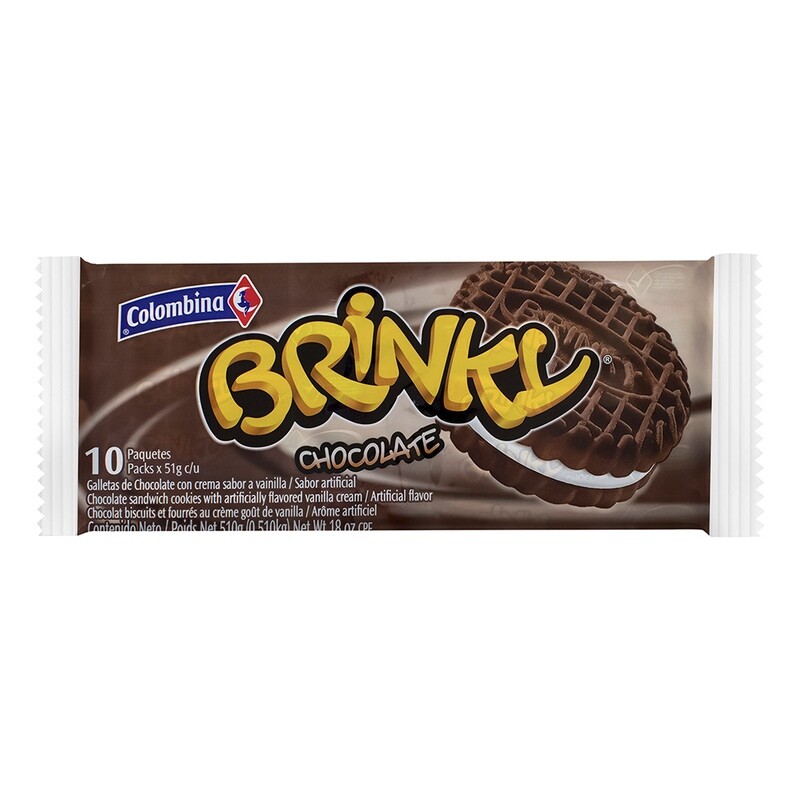 brinky vainilla -10 paquetes x 6 und