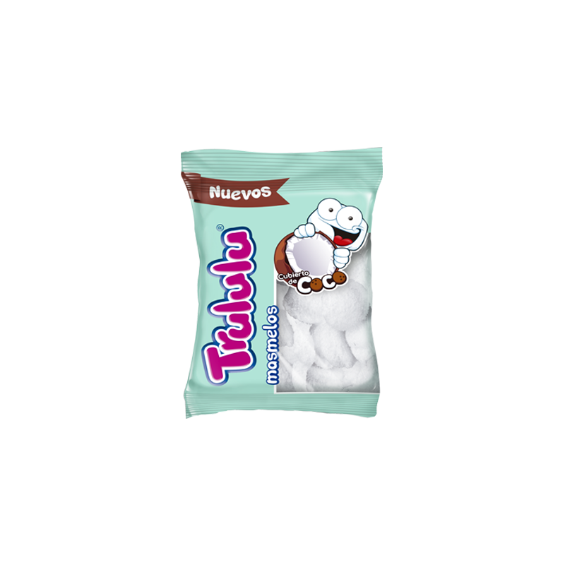 masmelo cubierto de coco - trululu x55g
