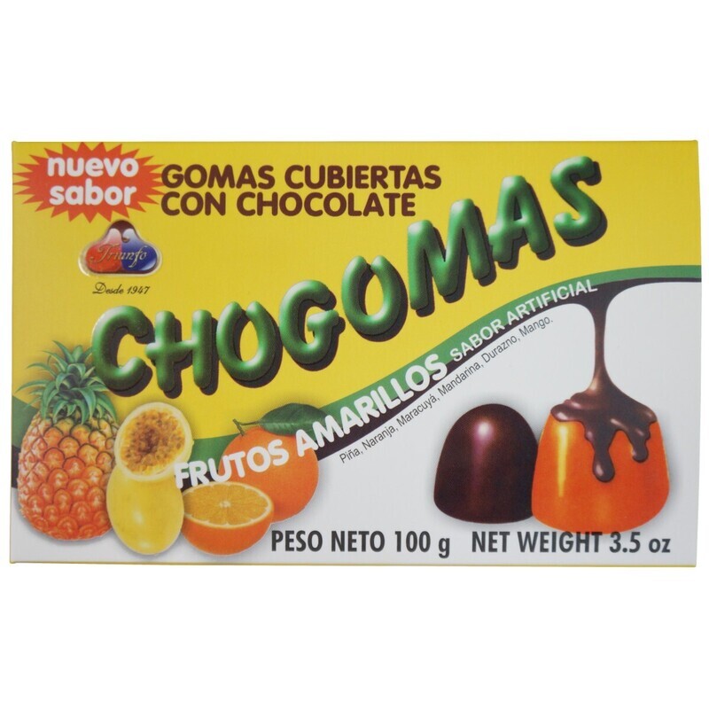 chogomas - frutos amarillos - 100g