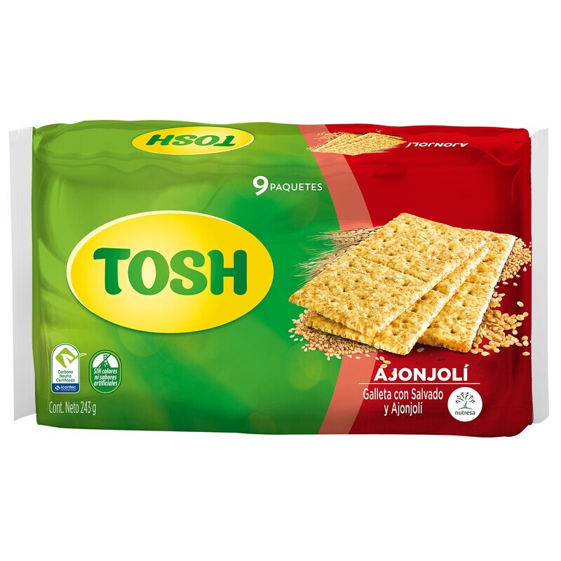 tosh ajonjoli x 9