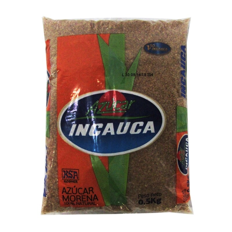 Azúcar morena - Incauca - Bolsa 500 g