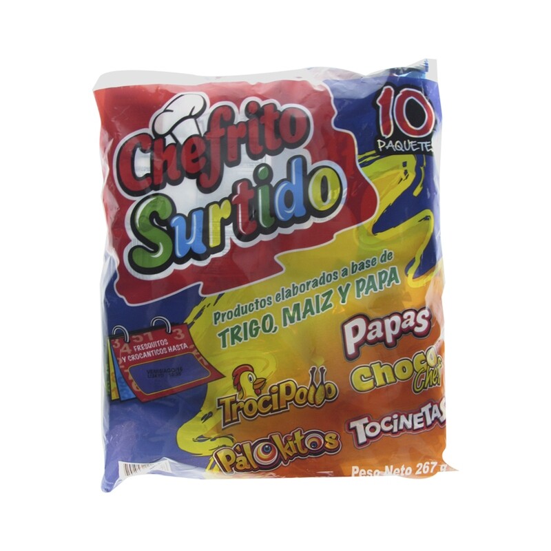 lonchera chefrito x 12 und