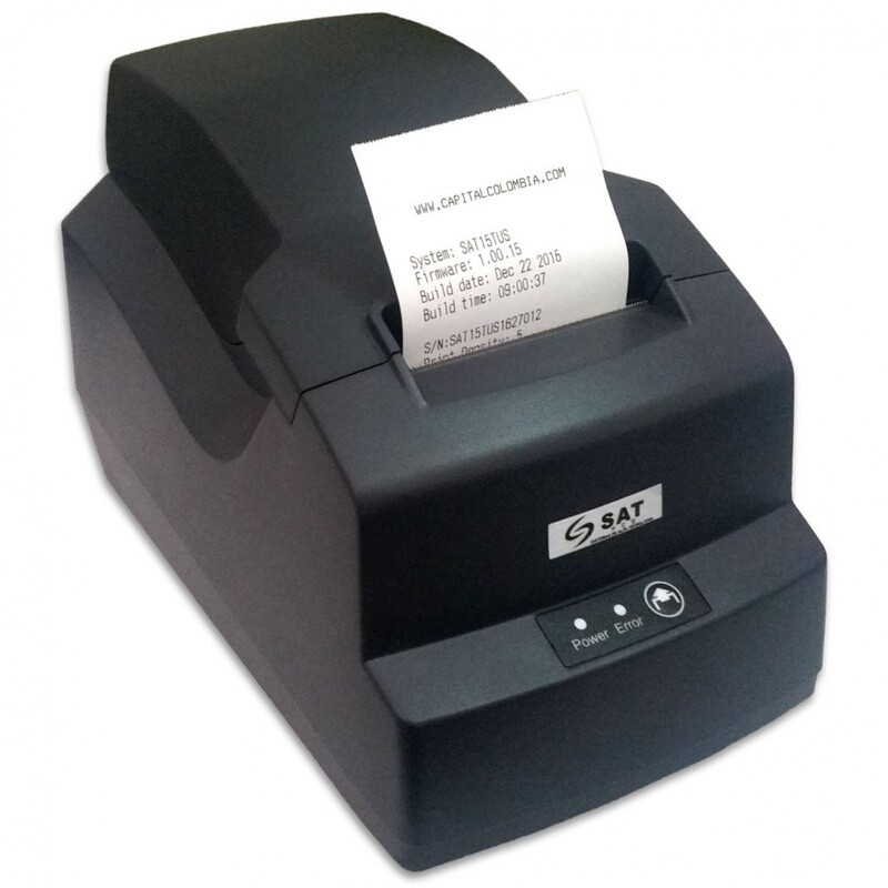 Impresora sat 15 tÃ©rmica 58mm usb + serial - SAT PCs - Unidad 1 ud.