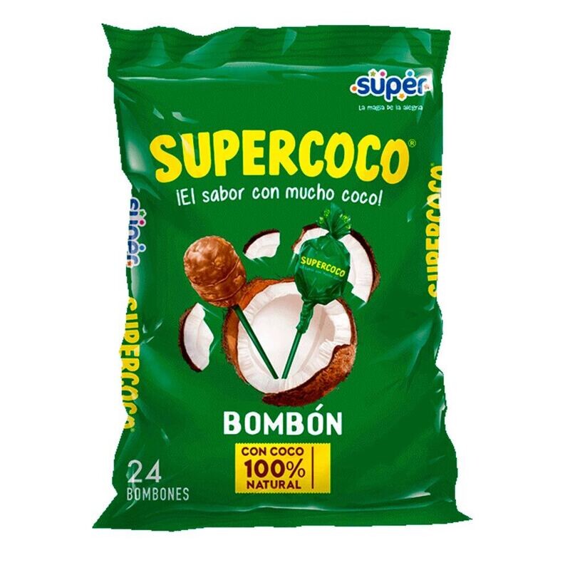 Bombón Coco - Supercoco - Bolsa 24 uds.