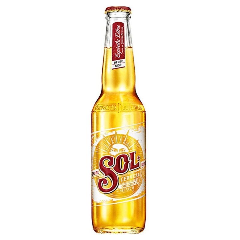 Cerveza   - Sol   - Display x6 Latas 269 ml