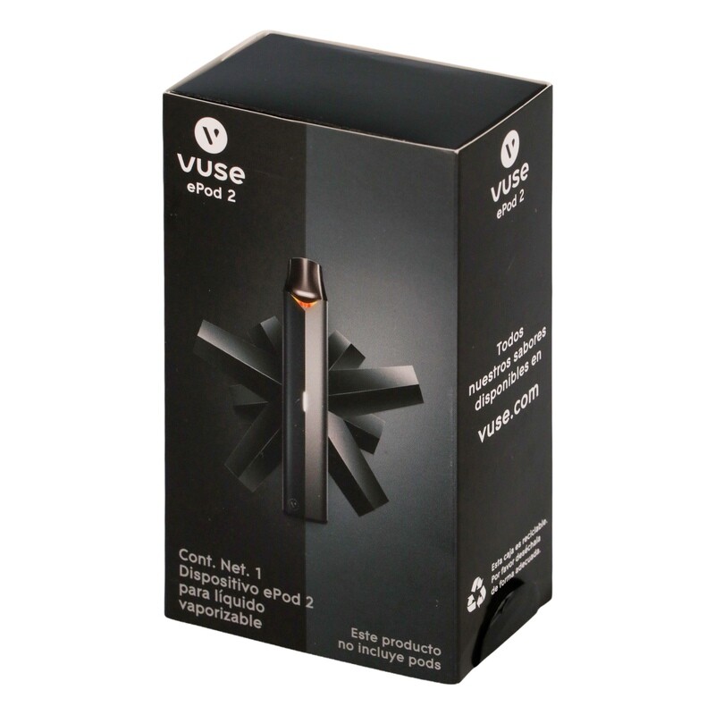 Epod 2 kit básico black - VUSE - Caja 1 ud.