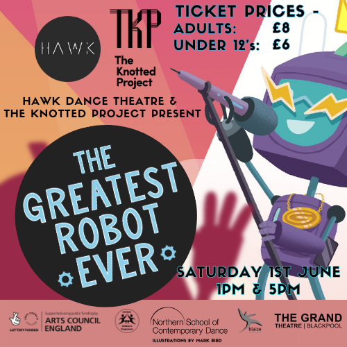 The Greatest Ever Robot - Saturday 1st June
(5pm Showing)